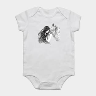 Wolves Baby Bodysuit